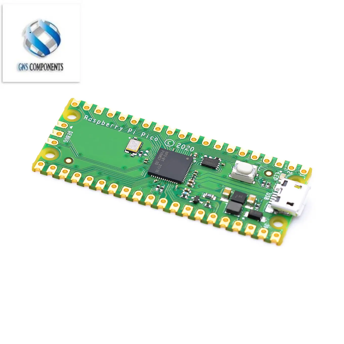 Für Raspberry Pi Pico RP2040 Mikrocontroller Chip Dual-Core Arm Cortex M0 + Prozessor Low-Power-Mikrocomputer