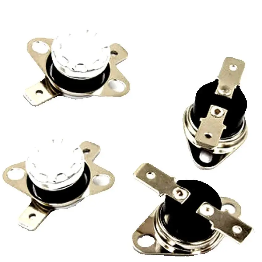 2pcs Normal Close Open Thermostat Switch 5 10 15 20 25 30 40 45 50 55 60 65 70 75 80 85 90 95℃ Temperature Sensor Switch KSD301