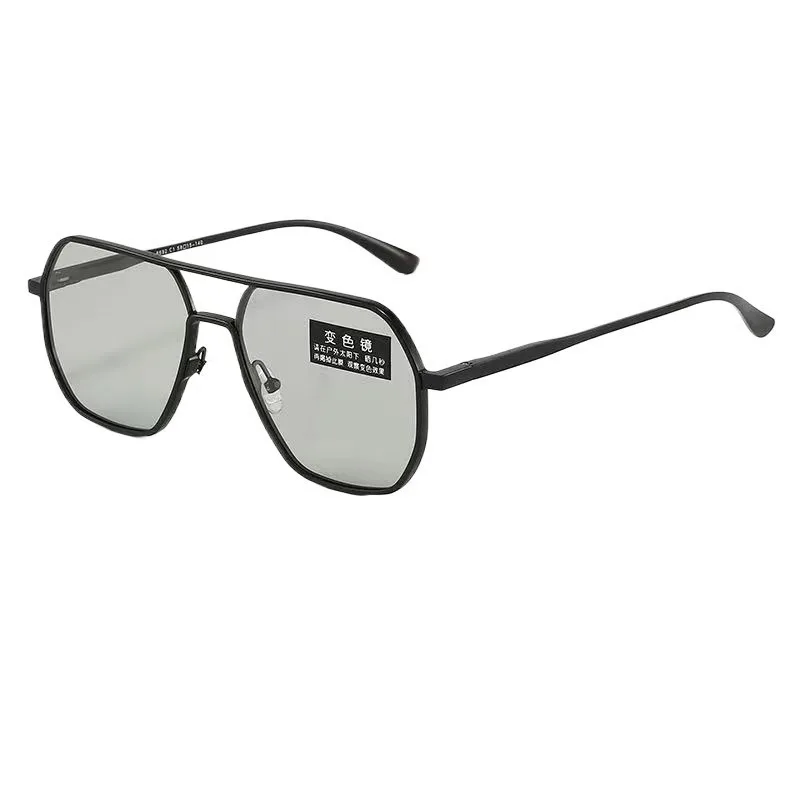 Polarisierte Sonnenbrille Herren Angeln Farbwechsel Sonnenbrille Tag Nacht Dual-Use Smart Photochromic – Detail 5