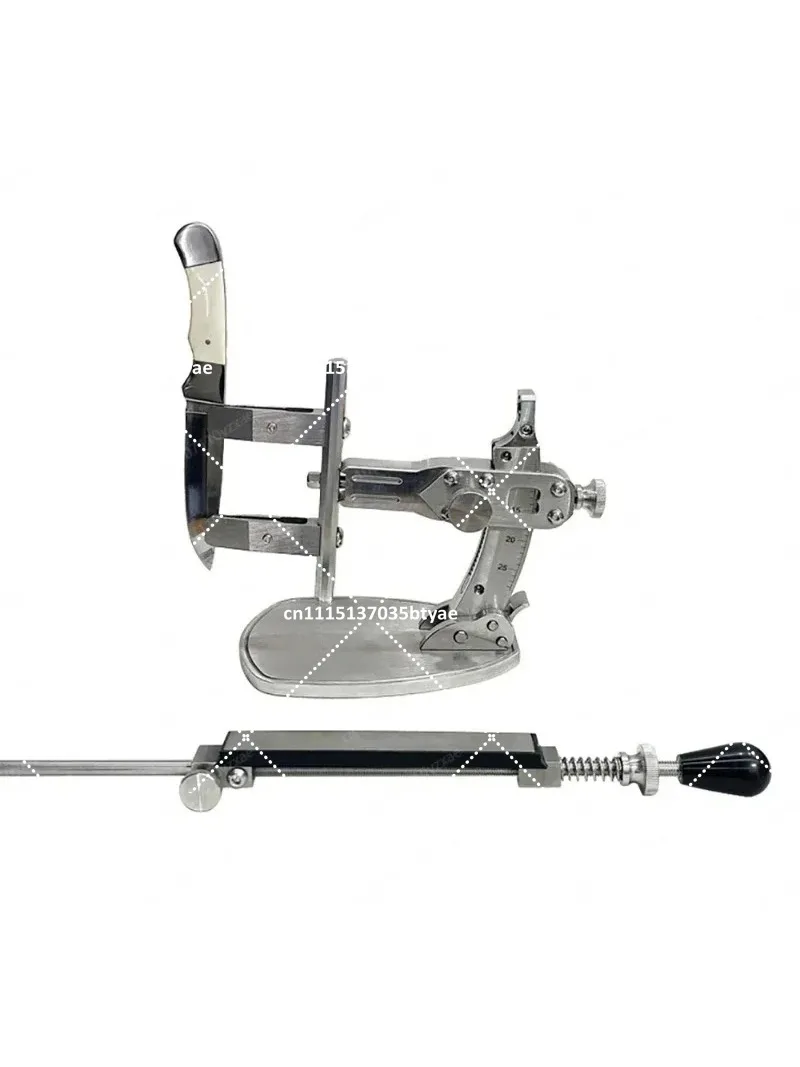 Professional All 304 Stainless Steel Fixed Angle Knife Sharpener High-End High Precision Blade Edge Sharpening Machine