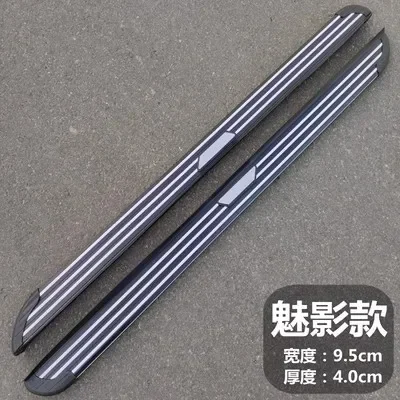 

Body kit Pedal for Toyota wildlander RAV4 2009-23 convert Aluminum magnesium alloy plastic Auto Accessories