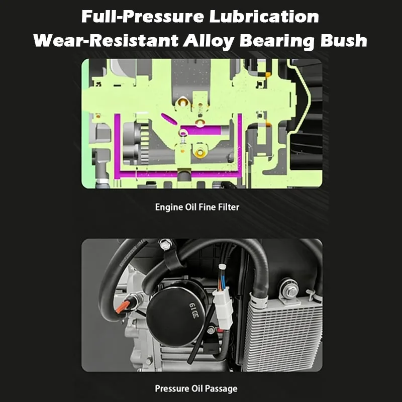 LC2V80FD 4 Stroke Electric Engine 1.8L Capacity Small Twin-Cylinder Internal Combustion Engine 764cc 25HP