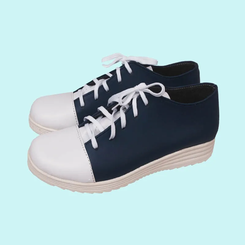 أحذية هاكاواكا آكي التأثيرية أحذية كرنفال الهالوين أحذية من الجلد الصناعي ملحقات الرسوم المتحركة مصنوعة حسب الطلب