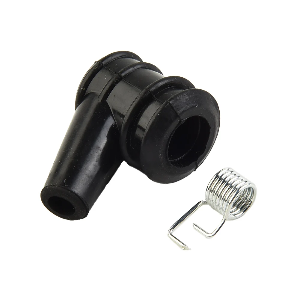 Copertura del cappuccio della candela di gomma universale per 5mm HT piombo prodotti in gomma nera falciatrice soffiatore Strimmer String Trimmer Parts