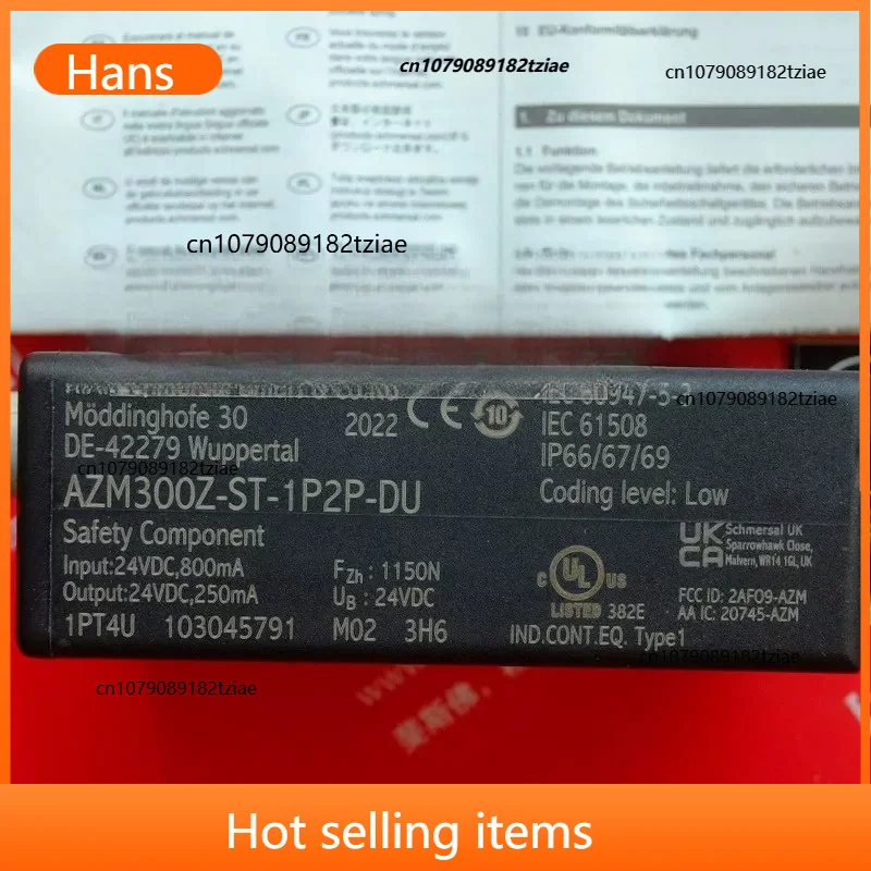 2026 Hot Item Schmersal 103045791 New safety switch AZM300Z-ST-1P2P-DU