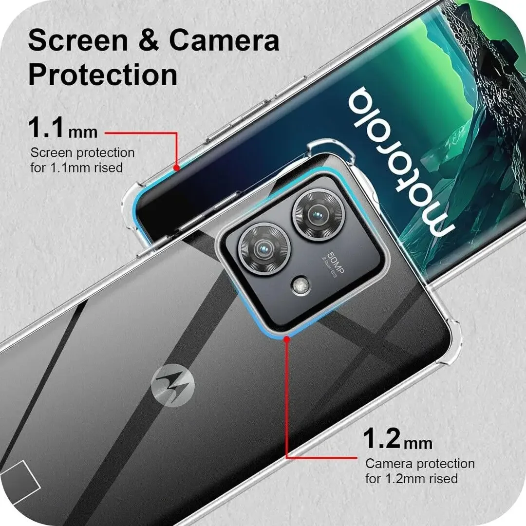 Shockproof Airbag TPU Case for Motorola G85 G35 G55 E14 G04S G04 G24 Power G84 G34 G54 G14 Protective Cover Capa Fundas Coque