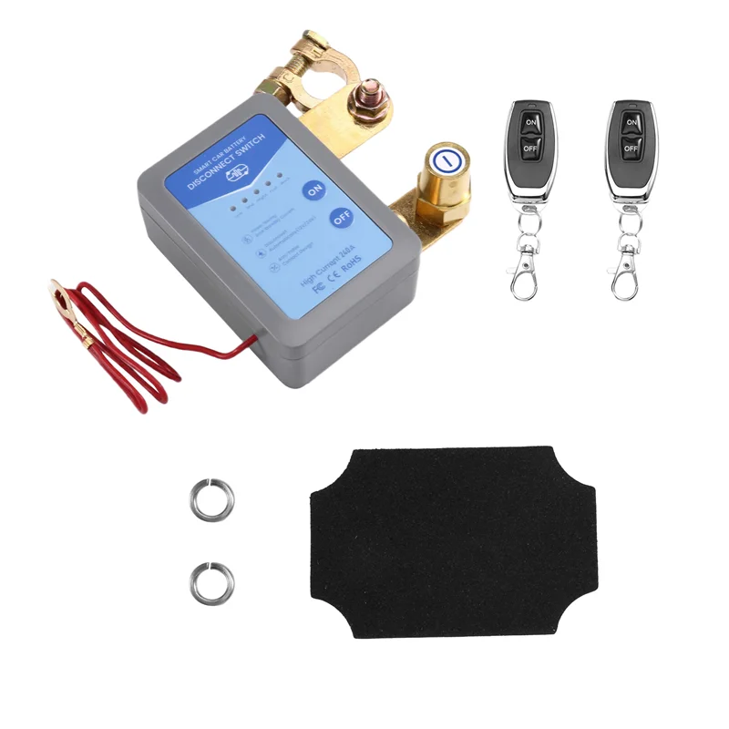

A85E-Smart 12V/24V 240A Battery Disconnect Switch–Automatic Power Off Switch For Car Boat