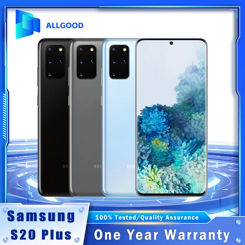 Samsung Galaxy S20+ 5G G986u1 6.7" 120hz Amoled 12GB RAM 128gb 512gb ROM