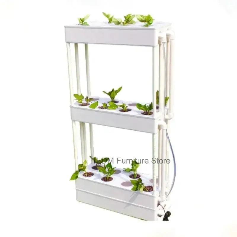 Indoor Balcony Planting Hydroponic Vegetable System Flower Planter Hydroponic Soilless Cultivation Box Equipment Home Pots w