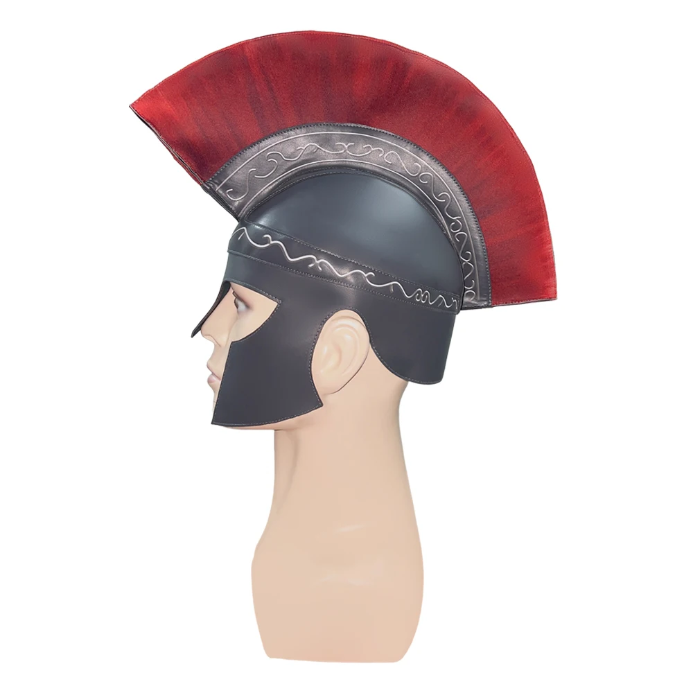 Fantasia Medieval Knight Gladiators Odysseus Helmet Cosplay Mask Movie O'Dessa Disfraz Costume Accessories Halloween Carnival view 4