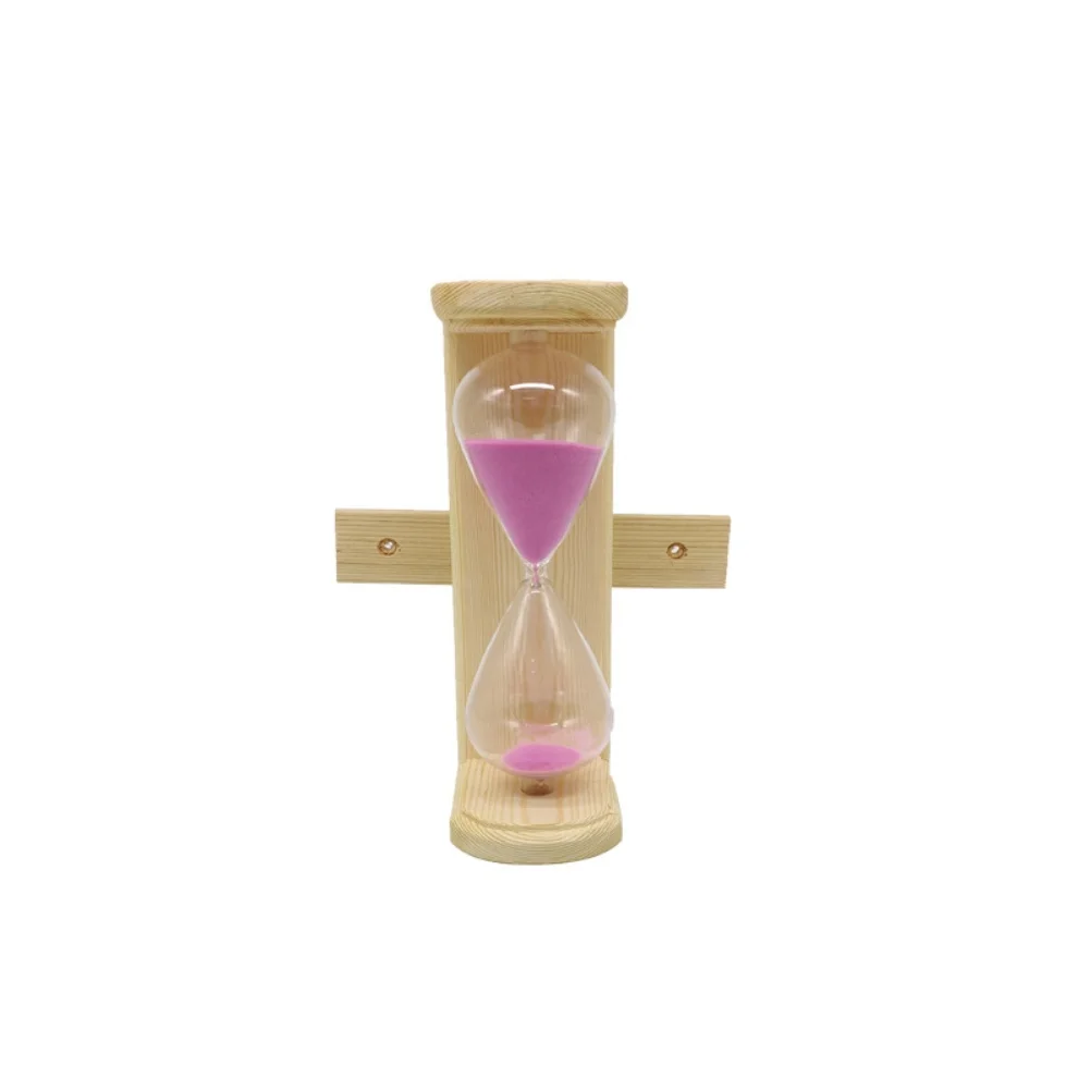 Wooden Sauna Timer 15-Minute Hourglass Sand Clock For Steam Room Relaxation Bathroom Tools Sweating Room Timer Accessories