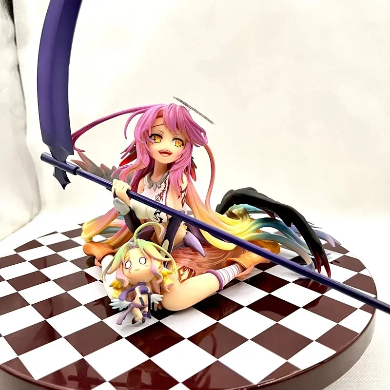 No Game No Life Figurine Jibril Angel Wings 1/7 Bilancia Figura PVC Anime Action Figures Collezione Modello Giocattoli