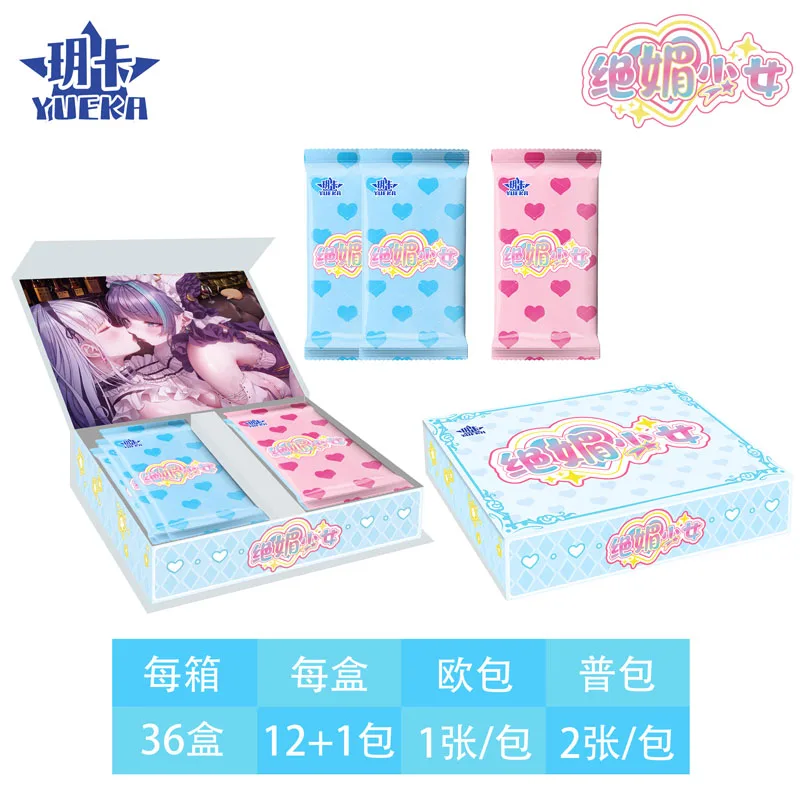 New Goddess Story Collection Cards Full Set Booster Box Anime Girl Tcg Game Card Child Kids Table Toys For Family Birthday Gift