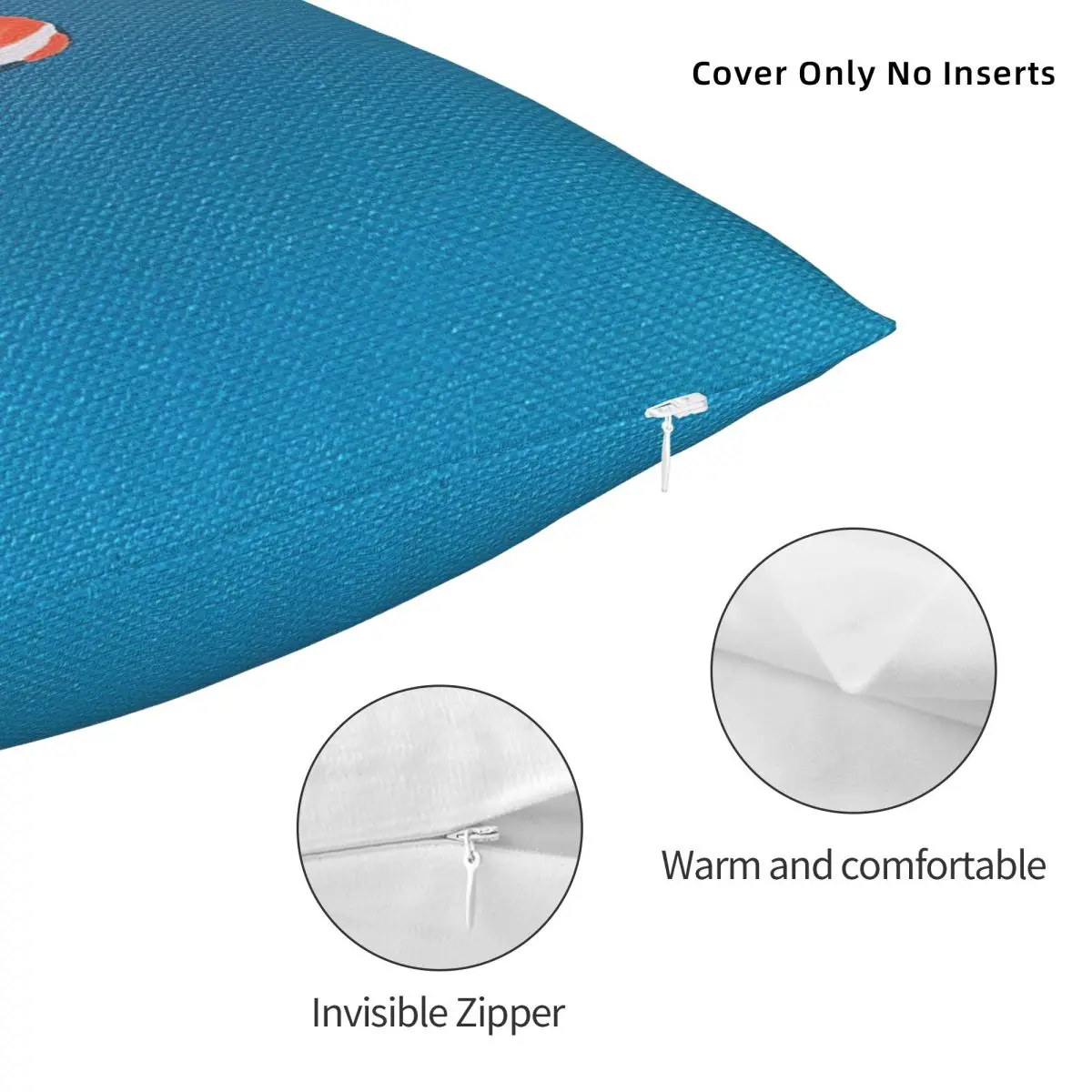 No Talk Me Im Angy Square Pillowcase Pillow Cover Polyester Cushion Decor Comfort Throw Pillow for Home Living Room image 4
