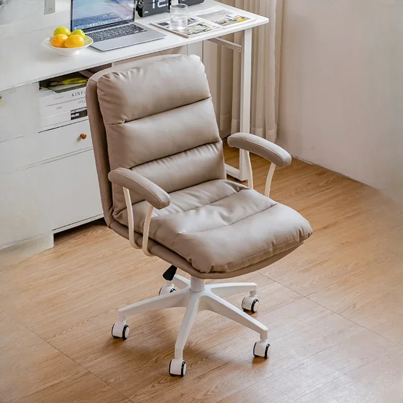 Comfy Cheap Backrest Chair Extender Normal Armrest Living Room Mobile Chairs Computer Swivel Sedia Da Ufficio Office Furniture