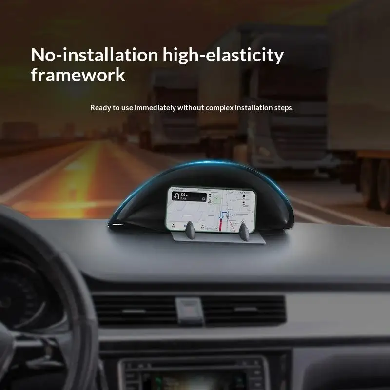 Car GPS Sunshade Visor Cover: Shade Barrier Light Navigator Case Auto Interior
