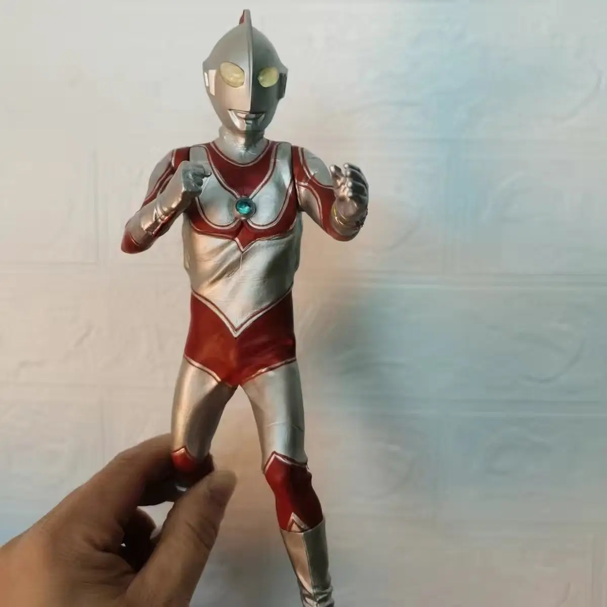 

20cm Anime Ultraman Jack Action Figures Xplus Shf Figuren PVC Doll Combat scenes Collection Model Children'S Toys Gift