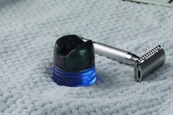 YAQI 2026 Rasiererhalter aus Ozean-Harz für Herren, 14mm, stilvolles Badezimmer-Accessoire – Detail 9