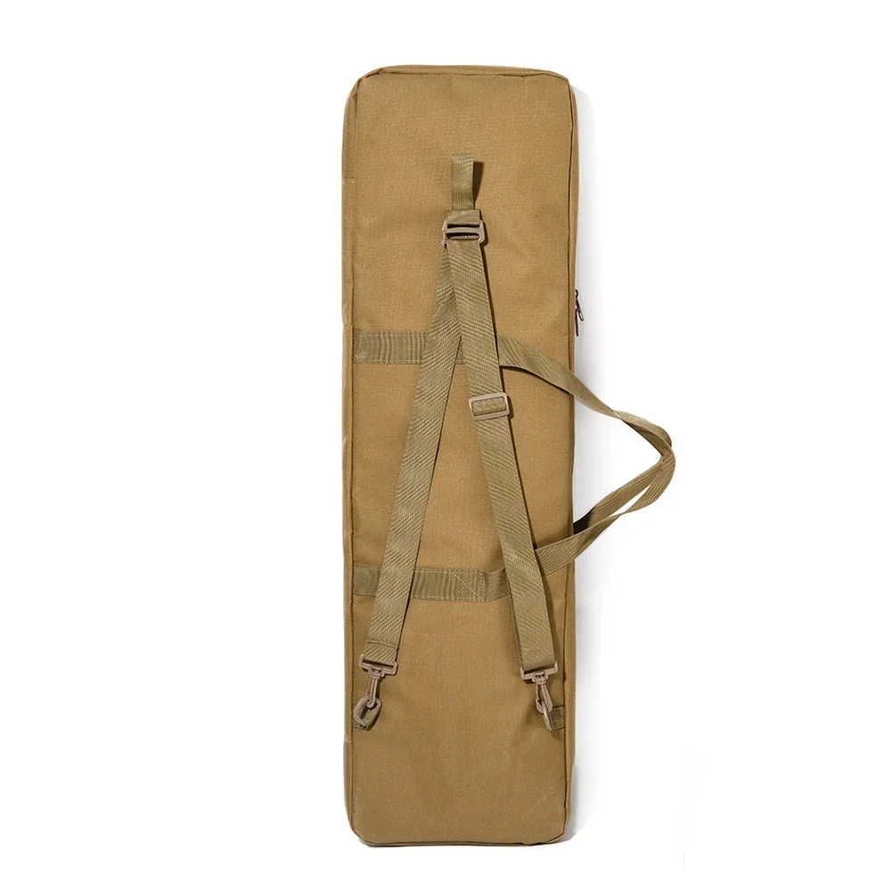 Sturdy 600D Oxford Fabric Outdoor Bag for Fishing Rods Featuring 4 Organized Pockets and Adjustable Straps for Secure Carry