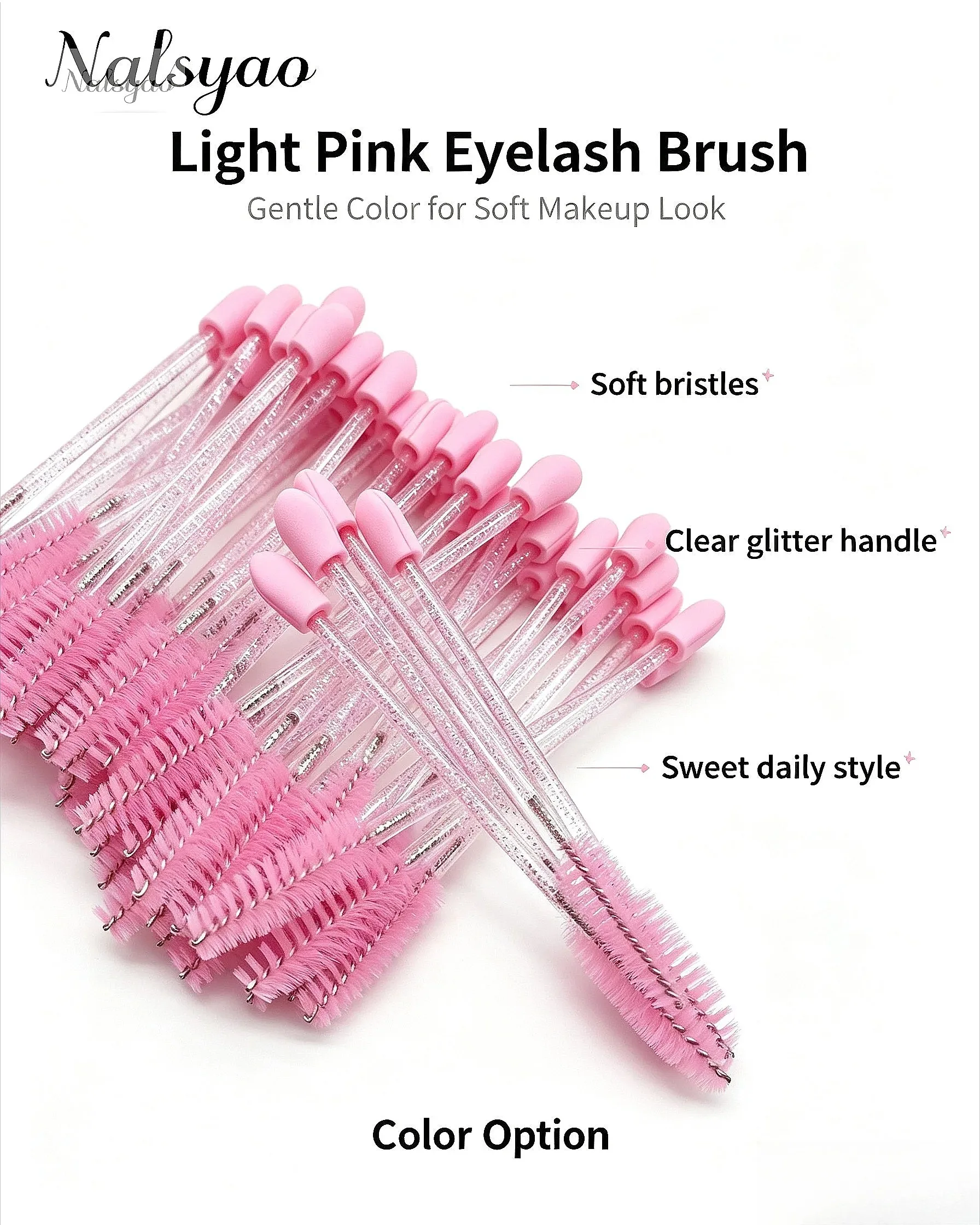 Wholesale 50Pcs Double Ended Oval Eyeshadow Brush Dual Sided Sponge Applicator Disposable Makeup