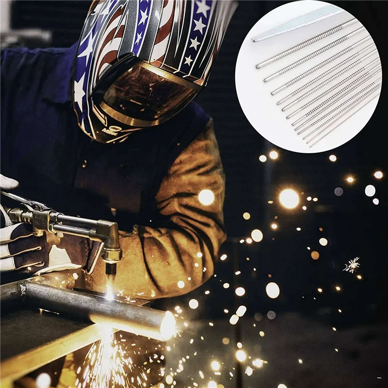 

AB46-3X Очиститель сварочных наконечников, Очиститель карбюратора и набор очистителей наконечников горелки (12 проводов и плоский напильник)