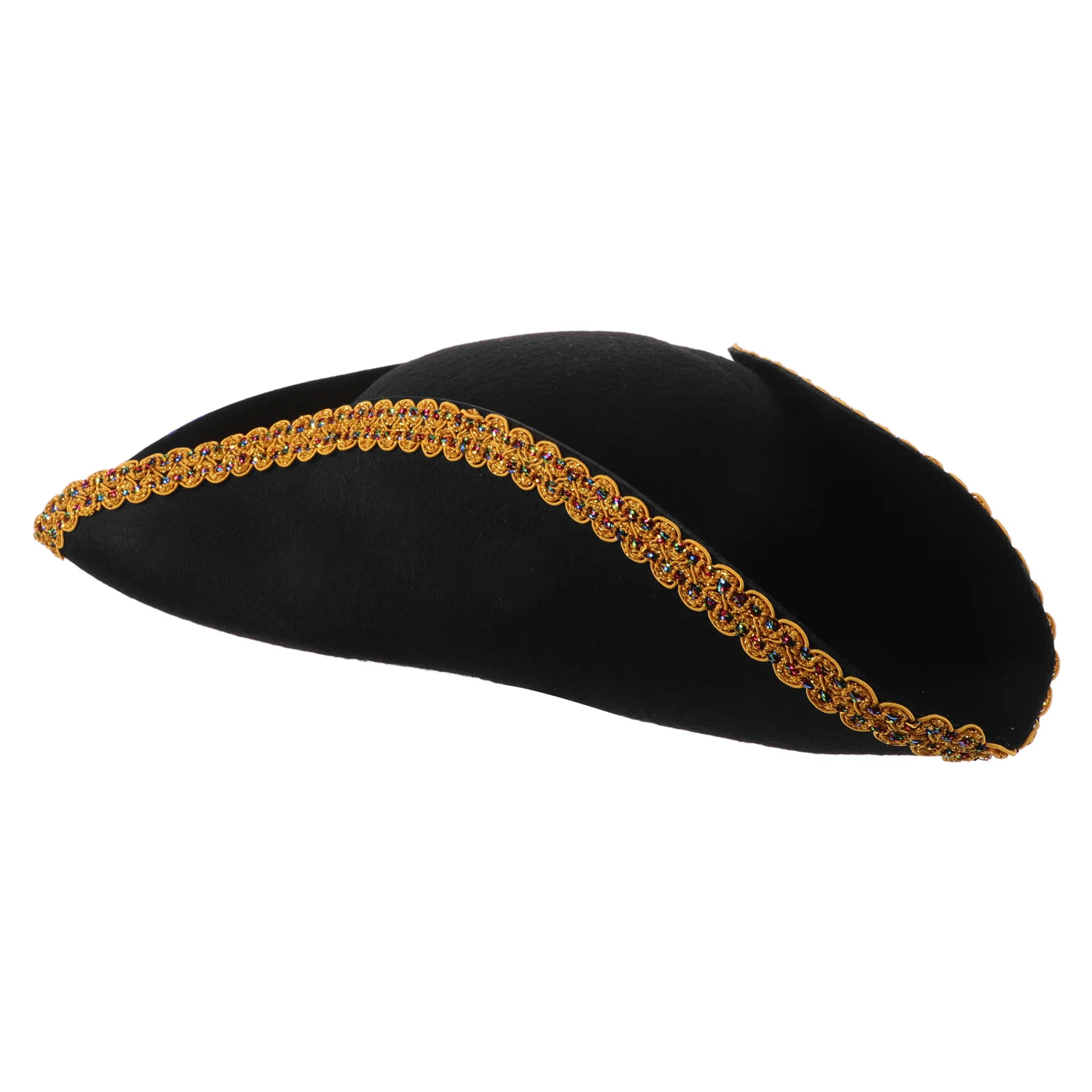 

Pirate Hat Carnival Cosplay Party Cap Lightweight Artificial Halloween Costume Accessory Halloween Pirate Hat