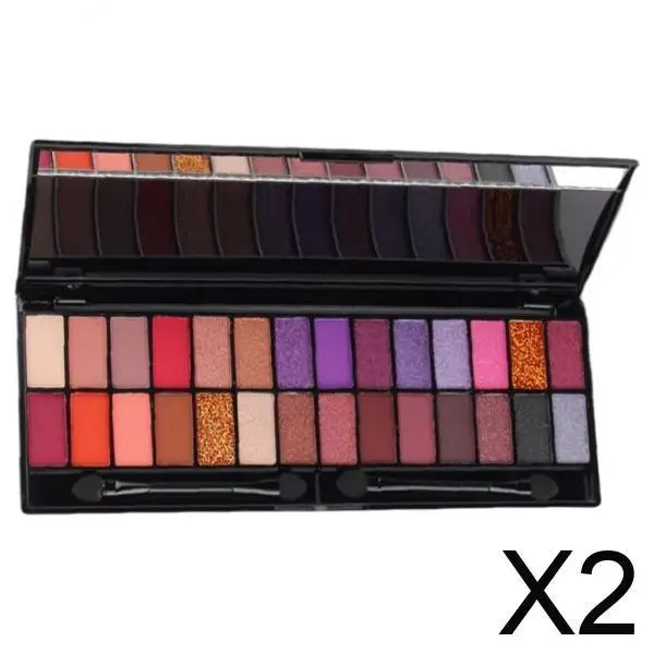 Paleta Cieni do Powiek Shimmer Glitter Matte Blendable Pigment 28 Kolorów Tęczowy Zestaw Cieni do Makijażu Salonowego i na Imprezy