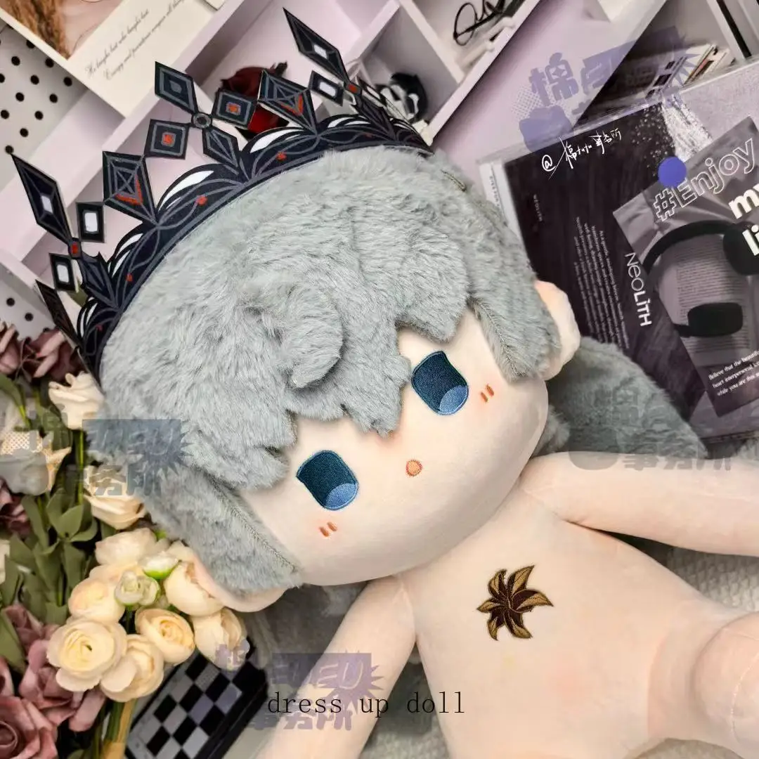

Cotton Doll Ancient Style Xavier Anime Love and Deepspace 40cm Figure Sitting Posture Plush Toys Dress Up Plushie Pillow Gift
