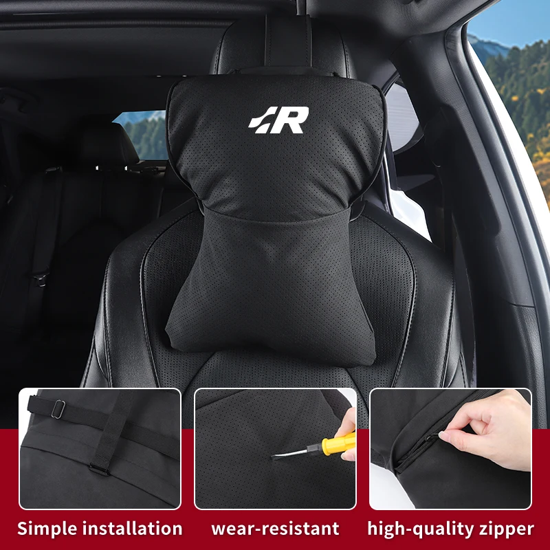 

Hub Caps Car Seat Headrest Neck Pillow Neck Support Protection Cushion For Volkswagen VW T5 R Amarok 2013 Tiguan Golf 4 5 6 7 MK