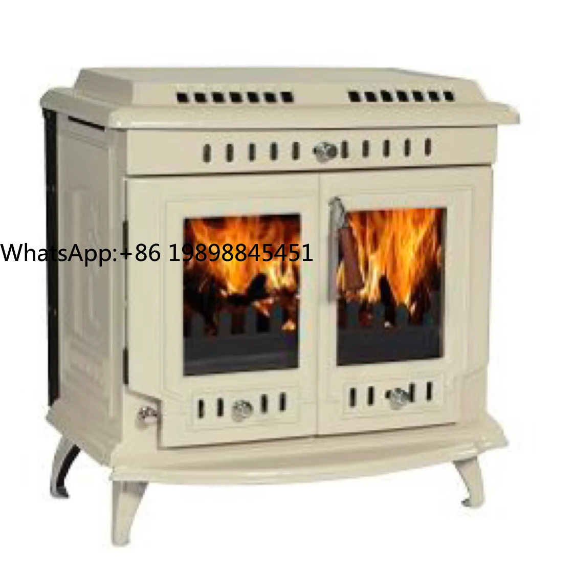 

Double Door High Capacity Cast Iron Wood Burning Stove Wood Fireplace Wood Stove burner Indoor