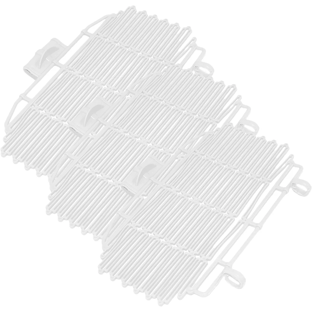 

3 Pcs Bike Basket Cover Lightweight Foldable Detachable Protective Plastic Cycling Supply Sturdy Lasting Easy Install Anti