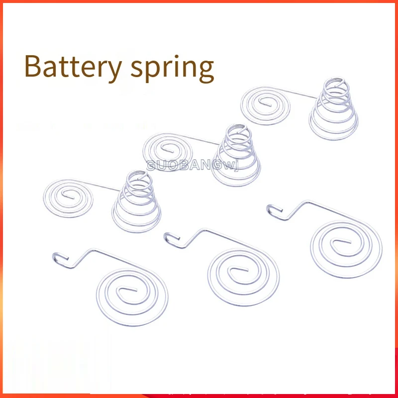 Battery Spring for AA Positive Negative Contact, Used in TV AC Remote Control Battery Case, Tower Spring Pressure Spring