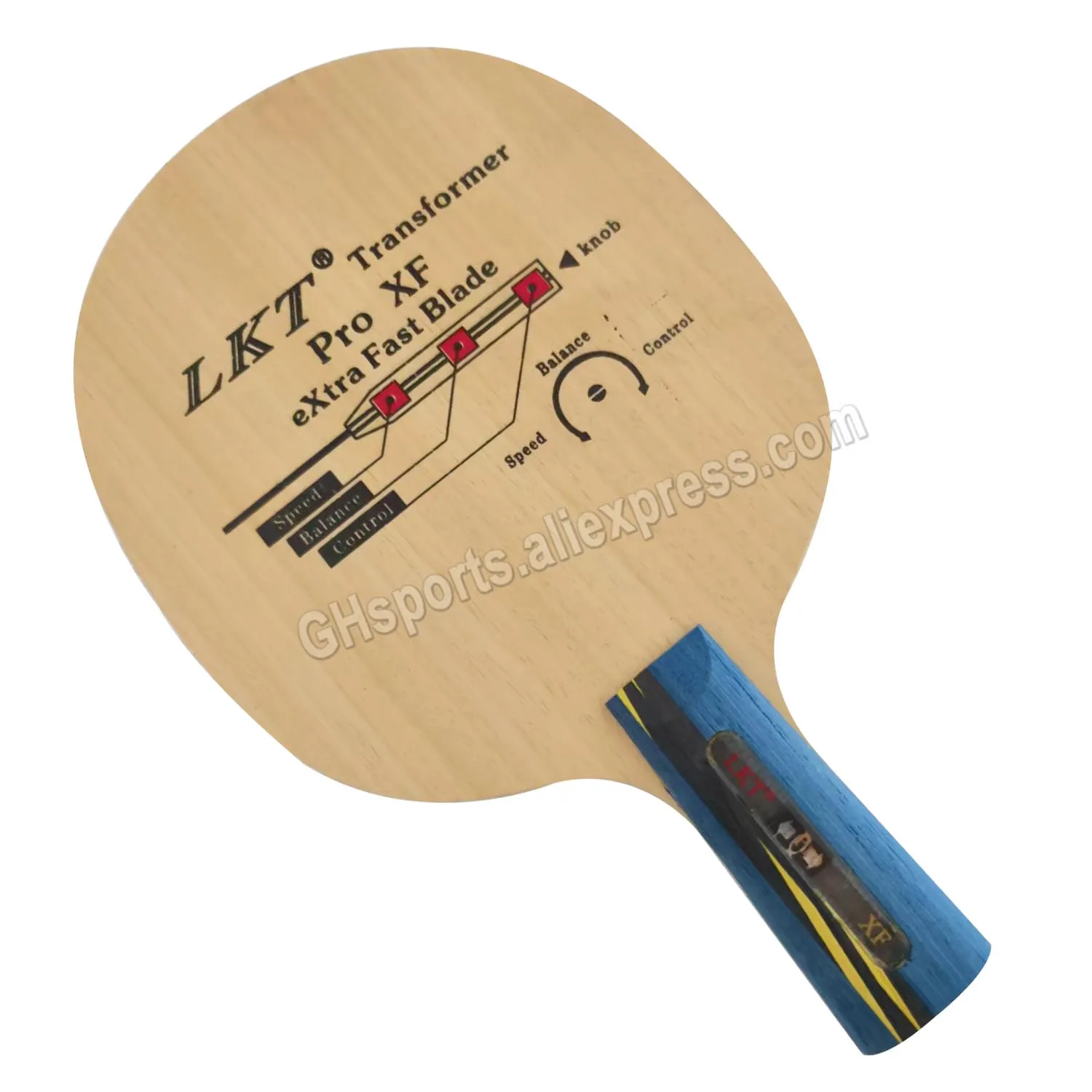 

LKT Transformer Pro XF eXtra Fast Blade Table Tennis Blade for PingPong Racket
