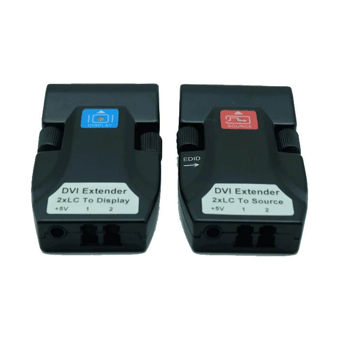 2LC mini extender kit for dvi over fiber DVI Extender over Fiber Optic Transmitter & Receiver