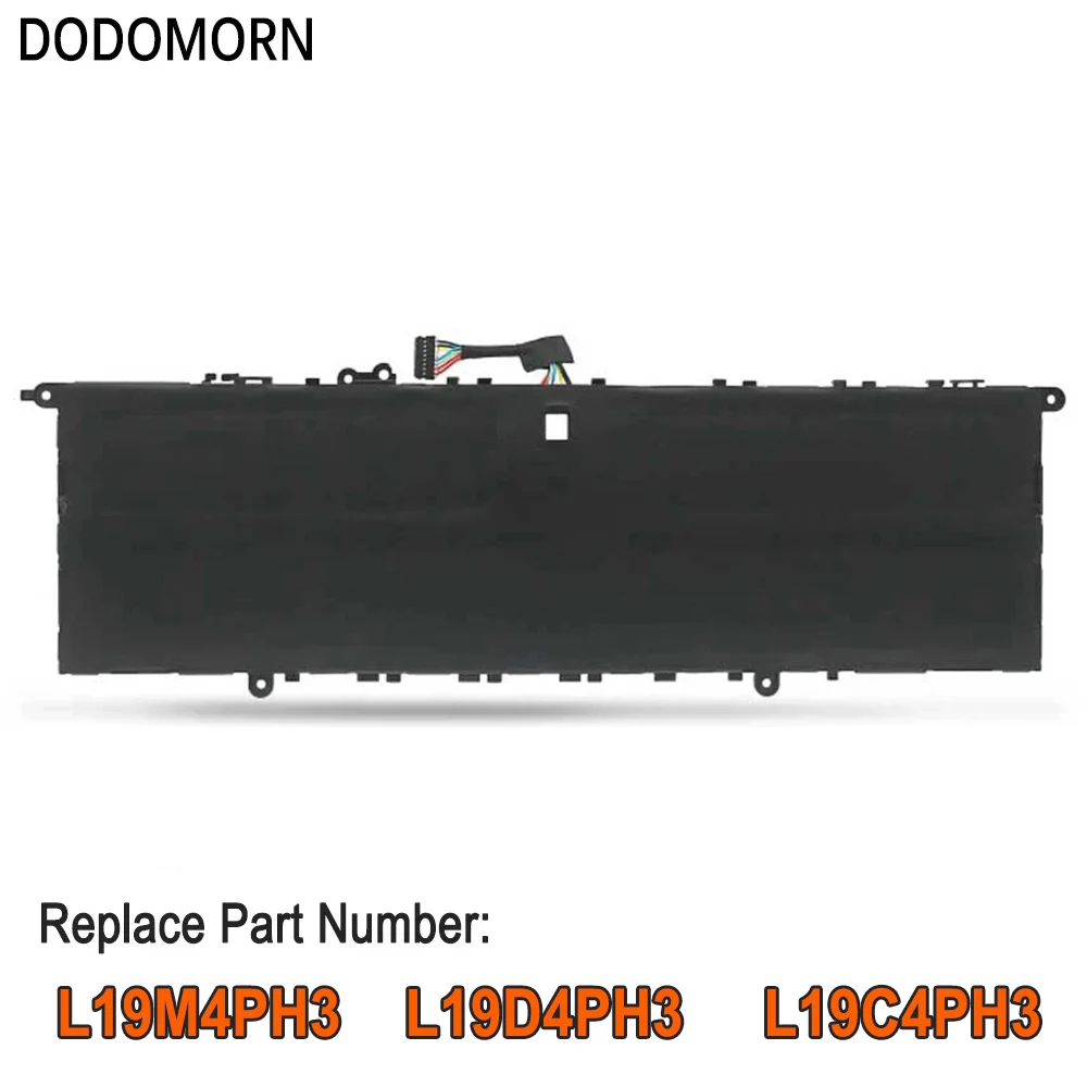 DODOMORN Laptop Battery L19M4PH3 For Lenovo Yoga 14s 14s1HU 14s1TL 14sIHU 14sITL 14SARH 2021 Series L19D4PH3 L19C4PH3 3950mAh