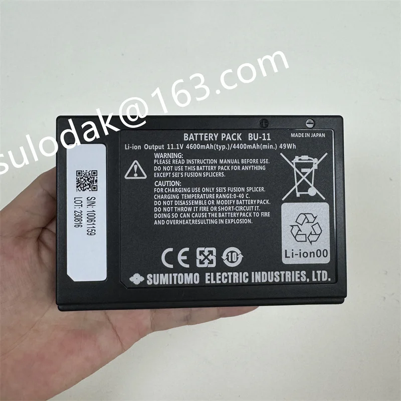 Original Sumitomo BU-11 BU-16 battery for Type-71C Type-81C Type-82C T-71M T-81M Q101 71C 72C 81C 82C Z1C Z2C Fusion Splicer