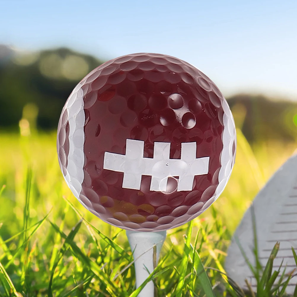 

12pcs Golf Balls Resin Durable Smooth Practice Training Bulk Colorful Novelty Gift Party Colored Golf Ball Sets for Teenagers
