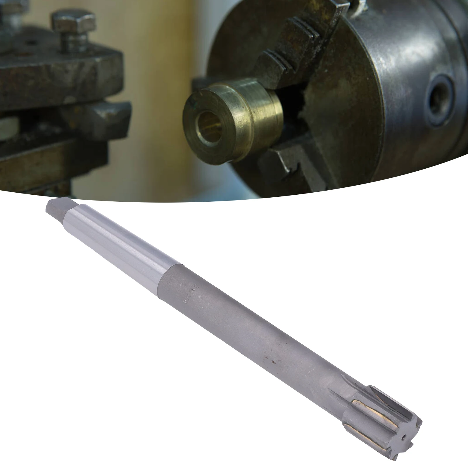 

Фреза для обработки металла с коническим хвостовиком, точность H8, для прямых канавок, развертка с коническим хвостовиком