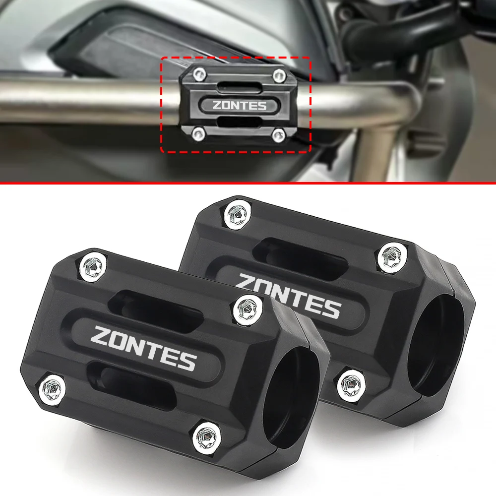 Bloc de Protection de pare-chocs de moteur, anti-collision, accessoires de moto pour Zontes 310V 310X 310T 301R Zt250 G1 125 ZT125 125U