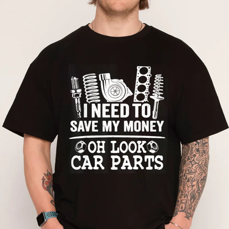 

Забавная футболка с автомобильным механиком для мужчин и женщин, винтажная футболка из 100% хлопка, повседневная мужская футболка с коротким рукавом и круглым вырезом