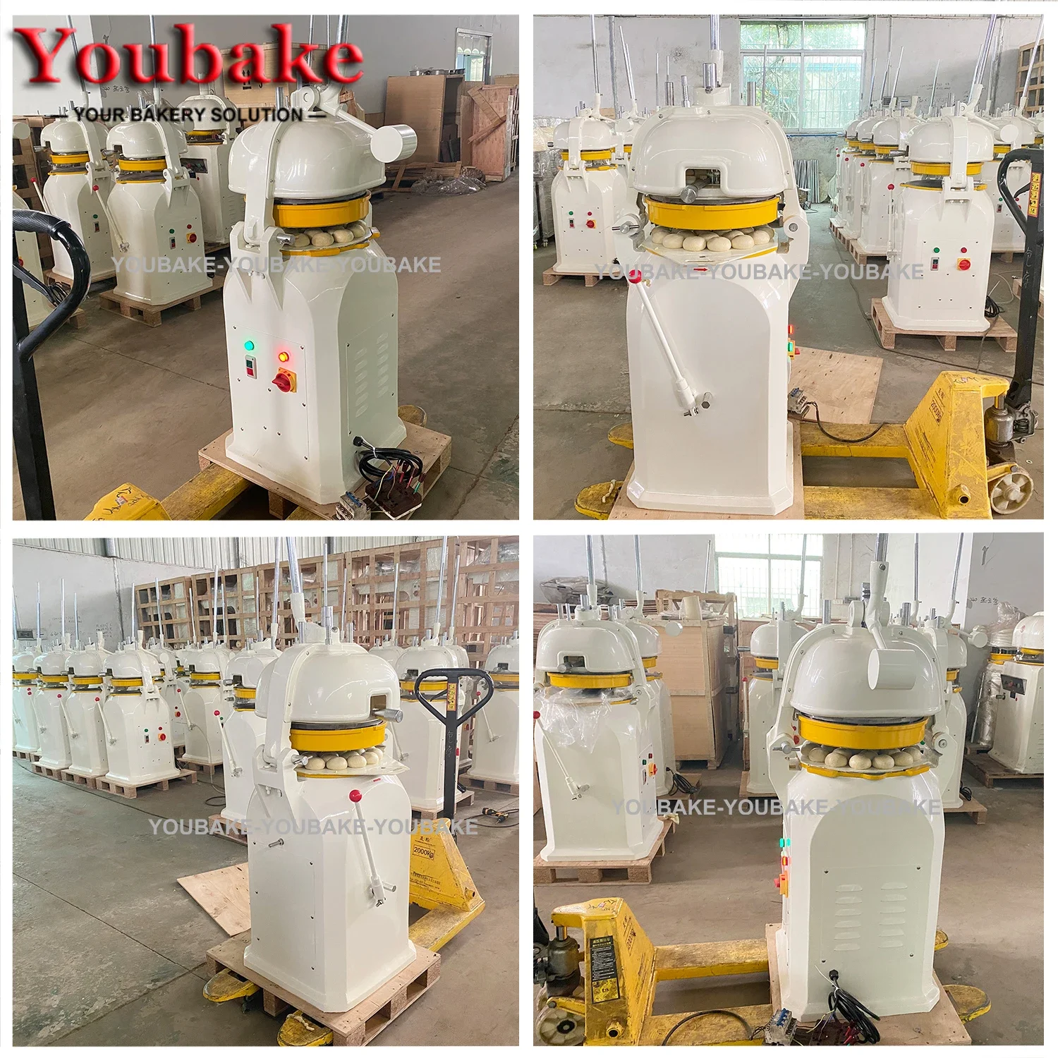 Factory Price For Small Bun Bakeries Dough Press Divider Rounder Dough Divid and Bread Dividing Making Cutting Cutter Machine