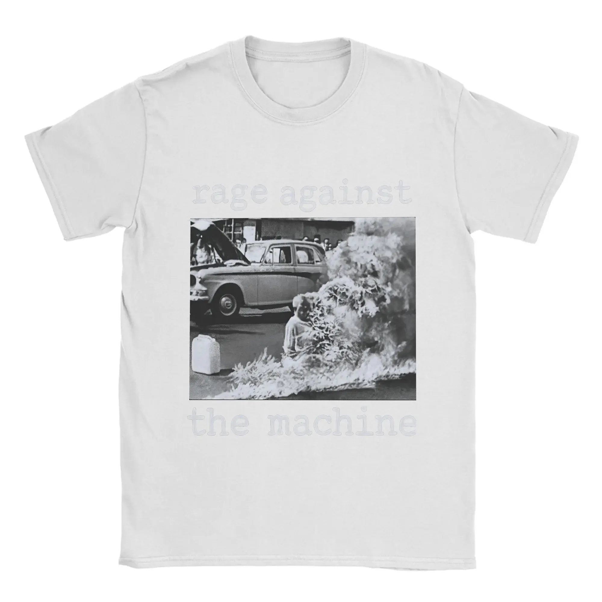 women Rage Against The Machine  T Shirt  Tops Novelty Short Sleeve Crew Neck Tee Shirt Gift Idea T-Shirt