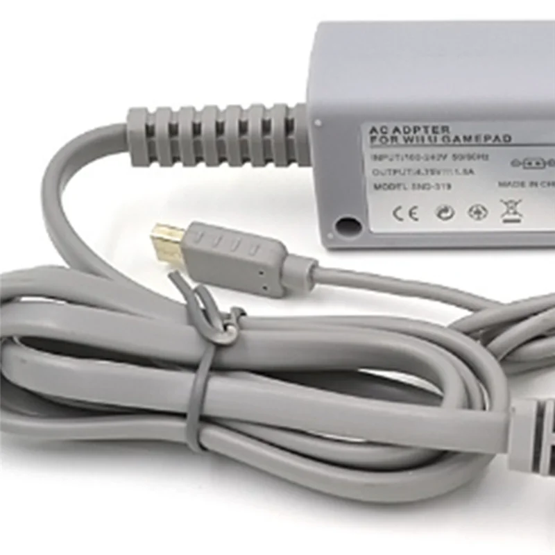 

AC Charger Adapter For Wii U Gamepad Controller Joystick 100-240V Home Wall Power Supply For Wiiu Pad-AU47