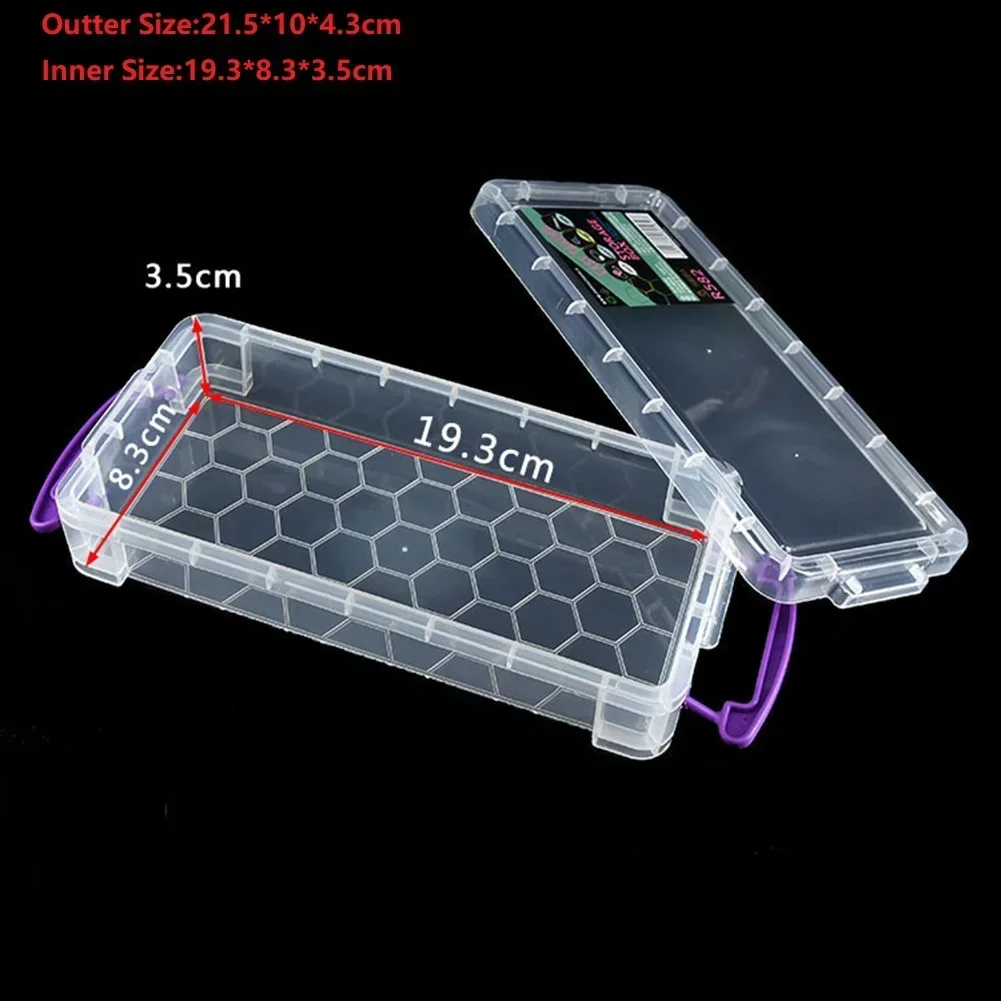 Screw Organizer Storage Box New School Parts Organizing Screw Tools Organizer Transparent Dust-proof Waterproof