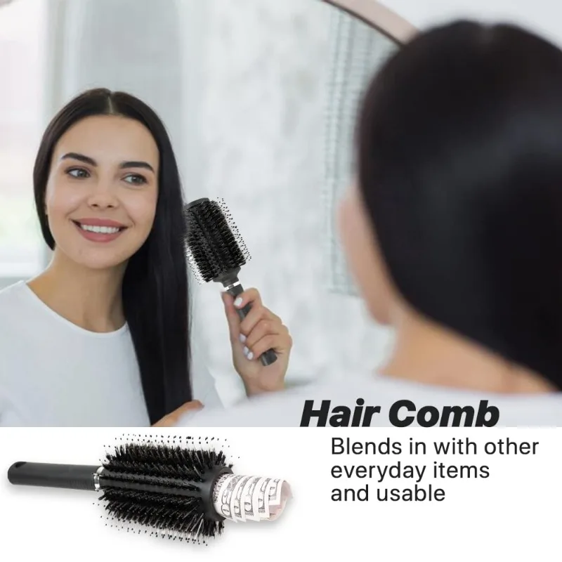 

Круглая щетка для волос с секретным скрытым отделением, безопасный тайник, контейнер для денег, ювелирных изделий, для путешествий или домашнего использования