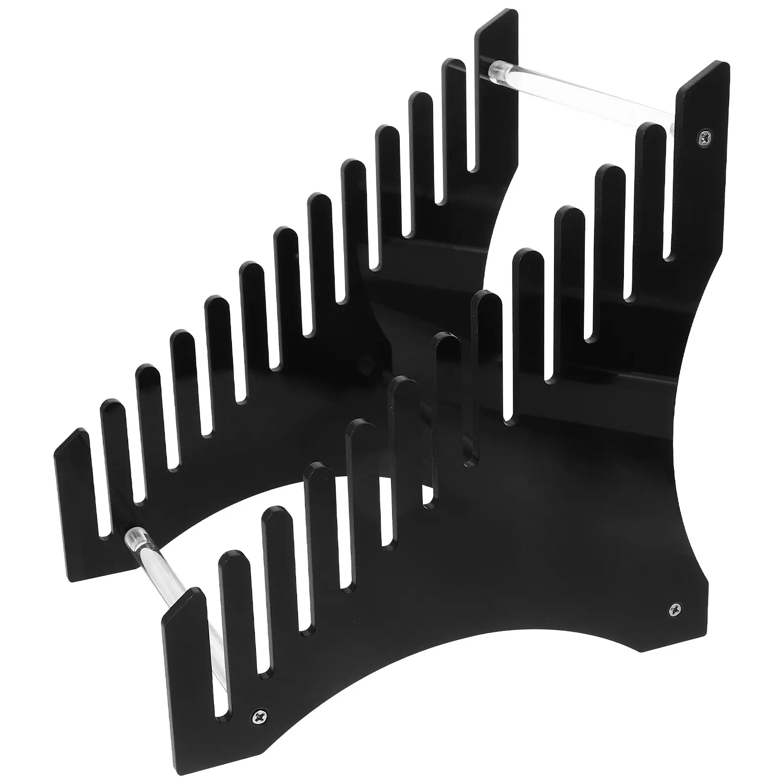 Vinyl Record Holder Rack Acrylic Tiered Display Shelf for Living Room Bedroom Office Coffee Shop Art Gallery Record Storage