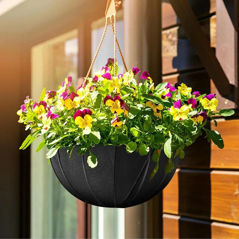 Plant Liners For Pots Felt Liners For Pot Basket Root Protection Round Replacement Inserts High-Density Felt Garden Accessories