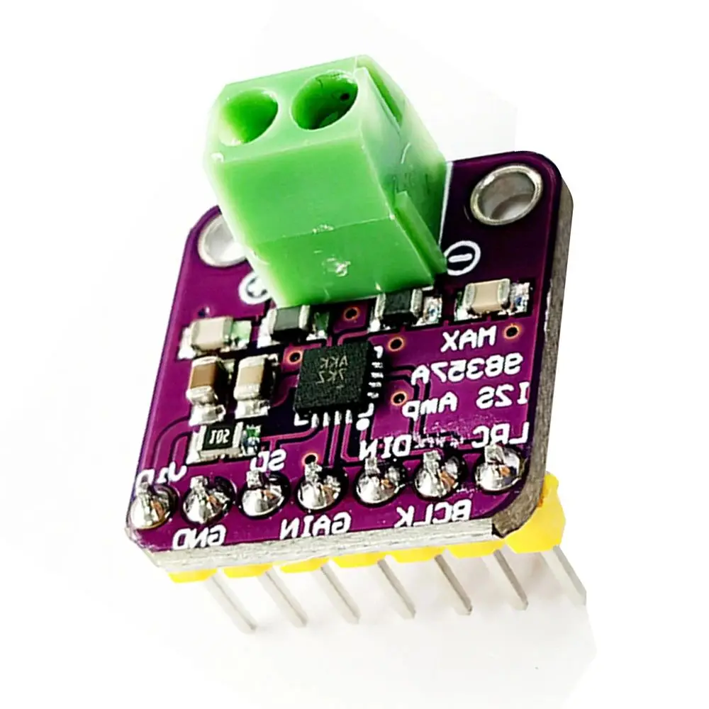 7PIN MAX98357 I2S Audio Amplifier Module for Raspberry Pi Filterless Class D Amplification Support
