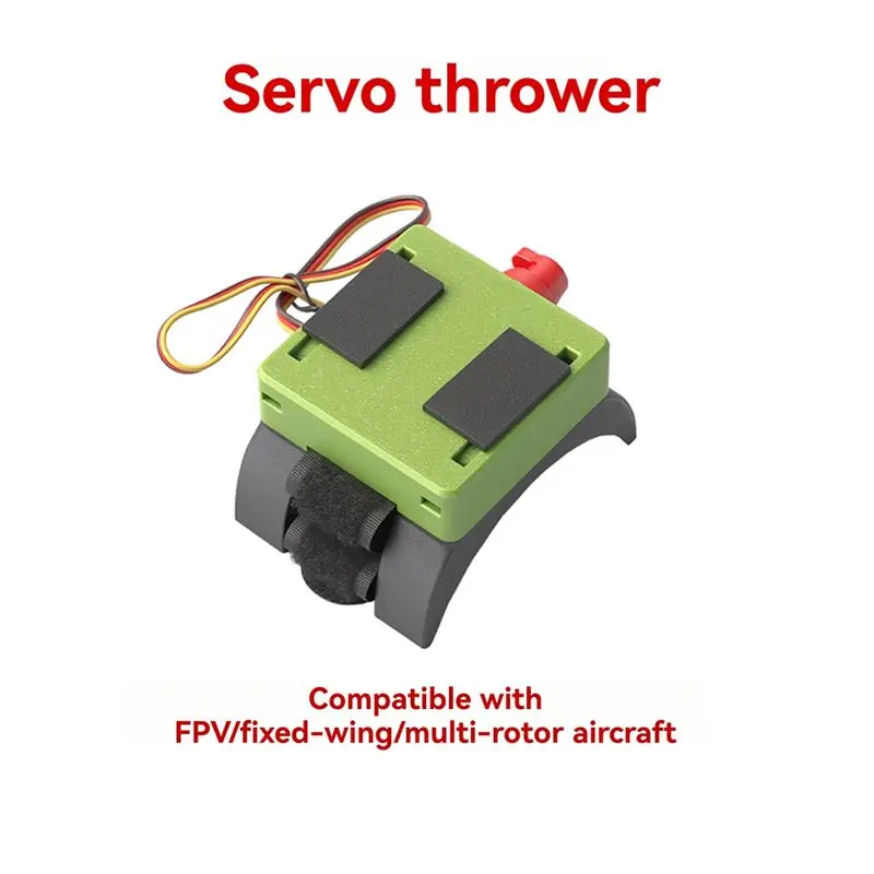 FPV Drone PWM Thrower 1.5Kg Torque Metal Servo Drive Gear- 360° Degree Rotation Angle For Quick Release Airdrop System B