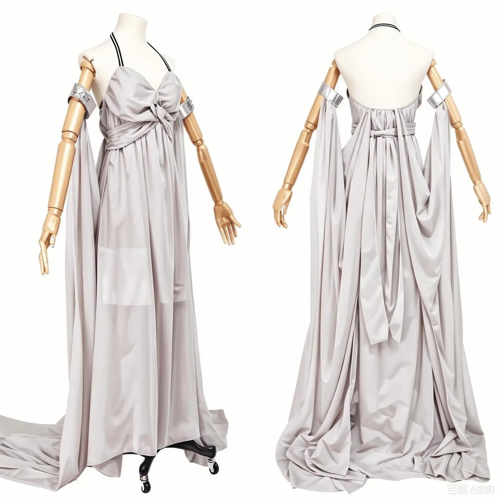 

Костюм для косплея Дейенерис Таргариен из фильма для женщин, длинное серое платье для матери драконов, карнавальная одежда на Хэллоуин